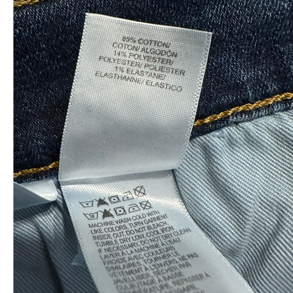 Lucky Brand 412 Athletic Slim Jean Men's 38 x 32 Blue Advanced Stretch Mid Rise - Picture 8 of 10